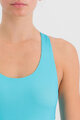 SPORTFUL Cycling tank top - MATCHY W - blue