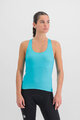 SPORTFUL Cycling tank top - MATCHY W - blue