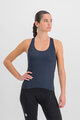 SPORTFUL Cycling sleeveless jersey - MATCHY - blue