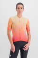 SPORTFUL Cycling short sleeve jersey - ROCKET - orange/beige