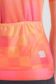 SPORTFUL Cycling short sleeve jersey - ROCKET - orange/beige