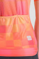 SPORTFUL Cycling short sleeve jersey - ROCKET - orange/beige