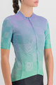 SPORTFUL Cycling short sleeve jersey - ROCKET - purple/light green