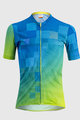 SPORTFUL Cycling short sleeve jersey - ROCKET KID - blue/yellow