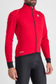 SPORTFUL Cycling thermal jacket - FIANDRE - red