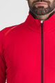 SPORTFUL Cycling thermal jacket - FIANDRE - red