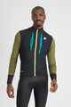 SPORTFUL Cycling thermal jacket - SUPERGIARA - blue/green/black