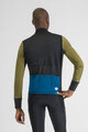SPORTFUL Cycling thermal jacket - SUPERGIARA - blue/green/black