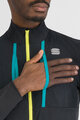 SPORTFUL Cycling thermal jacket - SUPERGIARA - blue/green/black