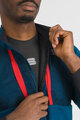 SPORTFUL Cycling thermal jacket - SUPERGIARA - blue