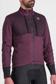 SPORTFUL Cycling thermal jacket - SUPERGIARA - purple