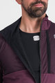 SPORTFUL Cycling thermal jacket - SUPERGIARA - purple