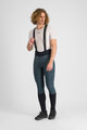 SPORTFUL Cycling long bib trousers - SUPERGIARA - green/black