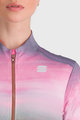 SPORTFUL Cycling winter long sleeve jersey - FLOW SUPERGIARA THERMAL - pink/brown
