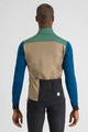 SPORTFUL Cycling thermal jacket - TEMPO - green/blue/grey/black