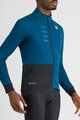 SPORTFUL Cycling thermal jacket - TEMPO - blue