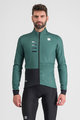 SPORTFUL Cycling thermal jacket - TEMPO - green
