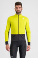 SPORTFUL Cycling windproof jacket - NEO SOFTSHELL - yellow