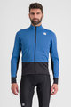 SPORTFUL Cycling windproof jacket - NEO SOFTSHELL - blue/black