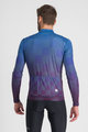 SPORTFUL Cycling winter long sleeve jersey - ROCKET THERMAL - blue/purple