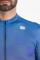 SPORTFUL Cycling winter long sleeve jersey - ROCKET THERMAL - blue/purple