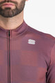 SPORTFUL Cycling winter long sleeve jersey - ROCKET THERMAL - purple