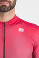 SPORTFUL Cycling winter long sleeve jersey - ROCKET THERMAL - red/purple