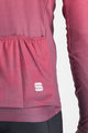 SPORTFUL Cycling winter long sleeve jersey - ROCKET THERMAL - red/purple