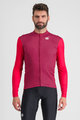 SPORTFUL Cycling winter long sleeve jersey - CHECKMATE THERMAL - red