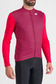 SPORTFUL Cycling winter long sleeve jersey - CHECKMATE THERMAL - red