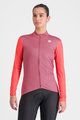 SPORTFUL Cycling winter long sleeve jersey - CHECKMATE THERMAL - red