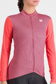 SPORTFUL Cycling winter long sleeve jersey - CHECKMATE THERMAL - red