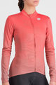 SPORTFUL Cycling winter long sleeve jersey - ROCKET THERMAL - pink