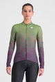 SPORTFUL Cycling winter long sleeve jersey - ROCKET THERMAL - green