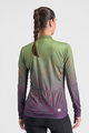 SPORTFUL Cycling winter long sleeve jersey - ROCKET THERMAL - green