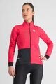 SPORTFUL Cycling thermal jacket - TEMPO W - red/black