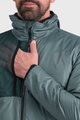 SPORTFUL Cycling thermal jacket - SUPERGIARA PUFFY - green