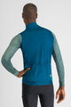 SPORTFUL Cycling winter long sleeve jersey - SUPERGIARA THERMAL - blue/green