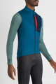 SPORTFUL Cycling winter long sleeve jersey - SUPERGIARA THERMAL - blue/green