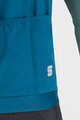 SPORTFUL Cycling winter long sleeve jersey - SUPERGIARA THERMAL - blue/green