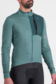 SPORTFUL Cycling winter long sleeve jersey - SUPERGIARA THERMAL - green