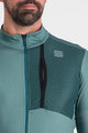 SPORTFUL Cycling winter long sleeve jersey - SUPERGIARA THERMAL - green