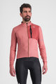 SPORTFUL Cycling winter long sleeve jersey - SUPERGIARA THERMAL - pink