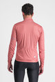 SPORTFUL Cycling winter long sleeve jersey - SUPERGIARA THERMAL - pink