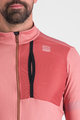 SPORTFUL Cycling winter long sleeve jersey - SUPERGIARA THERMAL - pink