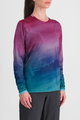 SPORTFUL Cycling long sleeve t-shirt - FLOW GIARA - purple/blue