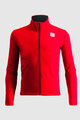 SPORTFUL Cycling thermal jacket - NEO JUNIOR - red/black