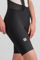 SPORTFUL Cycling bib shorts - SRK W - black