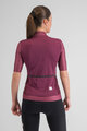 SPORTFUL Cycling short sleeve jersey - SUPERGIARA W - bordeaux