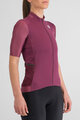 SPORTFUL Cycling short sleeve jersey - SUPERGIARA W - bordeaux